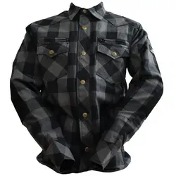 Bores Motorradjacke Lumberjack für Herren - Stylische Motorradjacke im casual Look, atmungsaktiv und winddicht – ideal für Biker und Freizeit!