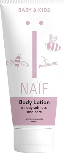 NAÏF Pflegende Bodylotion für Babys & Kinder, 200 ml, Hypoallergen,  getestet, 1 Stück(e)