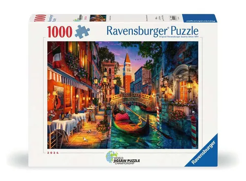 Ravensburger 01439 Canal Cruise in Venice Puzzle Teileanzahl 1000