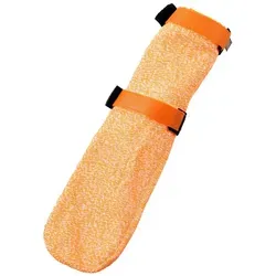 Non-stop dogwear Pfotenschutz Protector Light Socks High, orange L - Herrensocken für Hunde, idealer Pfotenschutz bei Wanderungen und Training auf rauen Oberflächen.