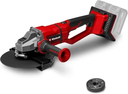 Einhell Professional Akku-Winkelschleifer AXXIO 36 230 Q - 36 V, 2200 W, 230 mm Scheiben, leistungsstarker Brushless-Motor für maximale Effizienz und Flexibilität