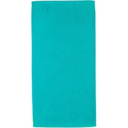 CaWö Handtuch Lifestyle 50 x 100 cm Baumwolle Blau Türkis