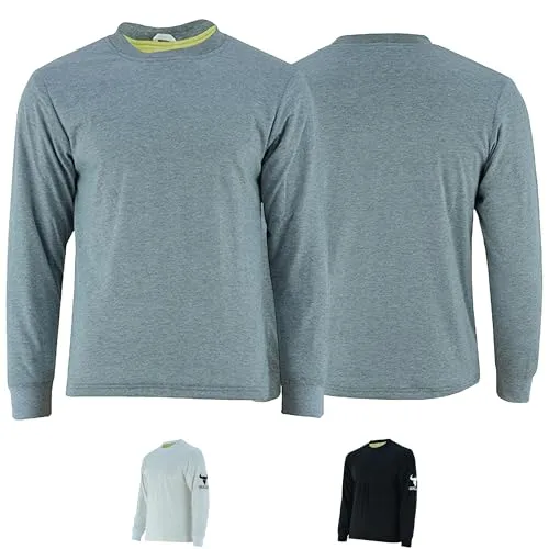 BULLDT Herren Motorrad Sweatshirt mit Aramidfaser - Hochwertiges Sweatshirt für Biker mit CE-geprüften Aramidfasern für zusätzlichen Schutz. Komfortable Baumwolle außen und robuste Sicherheit innen – ideal für Alltag und Motorradfahrten.