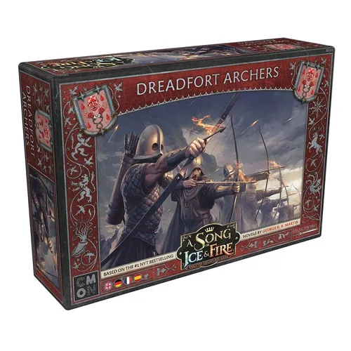 A Song of Ice & Fire Dreadfort Archers - Gesellschaftsspiel mit 12 detaillierten Miniaturen, ideal für Tabletop-Enthusiasten und Fans von epischen Fantasy-Schlachten.