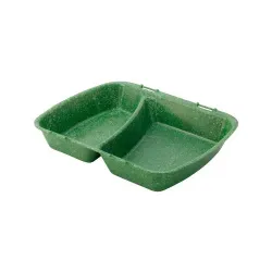 Greenbox Häppy Box HP4/2 - 2-geteilt, 15 Stück - Die praktischen Greenbox Häppy Boxen sind 2-geteilt und ideal für die Aufbewahrung von Lebensmitteln. Sie sind stapelbar, spülmaschinenfest und unterstützen eine nachhaltige Nutzung im Alltag.