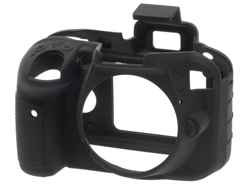 easyCover Silikon Kameraschutzhülle Displayschutzfolie für Nikon D3300