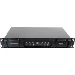 Pronomic MC6-400 Endstufe - Verstärker mit 6 Kanälen und 3600 W Leistung, ideal für professionelle Audioanwendungen und flexibles Sound-Management.