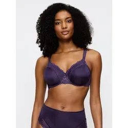 Minimizer-BH TRIUMPH "Ladyform Soft" – Damen BH in royal lila, Gr. 85, Cup C - Funktionsunterwäsche, ideal für größere Cup-Größen, bietet perfekten Halt und verkleinert die Brust optisch um eine Größe.