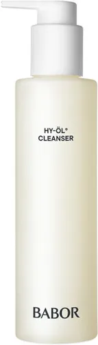 BABOR CLEANSING HY-ÖL Cleanser 200 ml - Innovativer 2-Phasen Gesichtsreiniger von BABOR für eine sanfte und gründliche Reinigung. Die Kombination aus natürlichen Ölen bewahrt die Hautbarriere und sorgt für ein zartes Hautgefühl. Ideal für die tägliche Anwendung.
