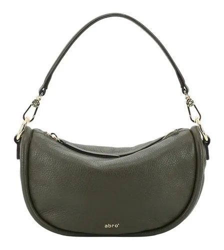 abro Crossbody Bag Willow aus echtem Leder - Elegante Umhängetasche aus hochwertigem Leder, mit abnehmbarem Schulterriemen und geräumigem Hauptfach. Perfekt für stilvolle Auftritte und vielseitige Tragemöglichkeiten.
