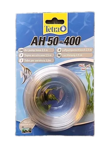 Tetratec AH 50-400 Luftpumpenschlauch - 2,5 m flexibler Silikon Luftschlauch, passend für Tetra APS 50