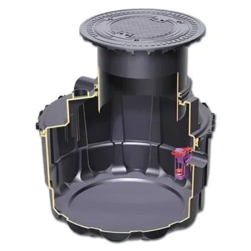 Kessel EasyOil Ground LW 1000 Benzinabscheider - Wasserfiltersysteme mit Öl- und Benzinabscheider der Abscheiderklasse II, ideal für maximale Sicherheit bei Leichtflüssigkeiten und robustes Design mit einem Gesamtvolumen von 580 L.