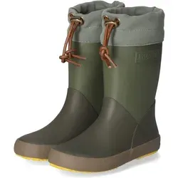 bisgaard Gummistiefel "Nordic" in Khaki, Größe 36 - Gummistiefel für Babys, rutschhemmende Laufsohle und verstärkte Kappen für optimalen Schutz beim Spielen im Freien.