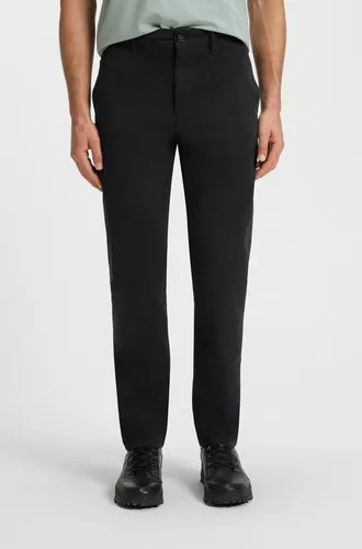 BOSS ORANGE Chinohose Chino_tapered mit BOSS Logo hinten schwarz 33 - Wanderhosen in Schwarz, elastisch und bequem, ideal für aktive Freizeitgestaltung, mit BOSS Logo für einen stilvollen Look.