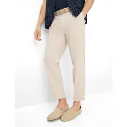 Brax Herren Chino Style TINO SAND, hellbeige, Gr. 36/30 - Bequeme Chinohose im Relaxed Tapered Fit, ideal für lässige Anlässe und vielseitig kombinierbar.
