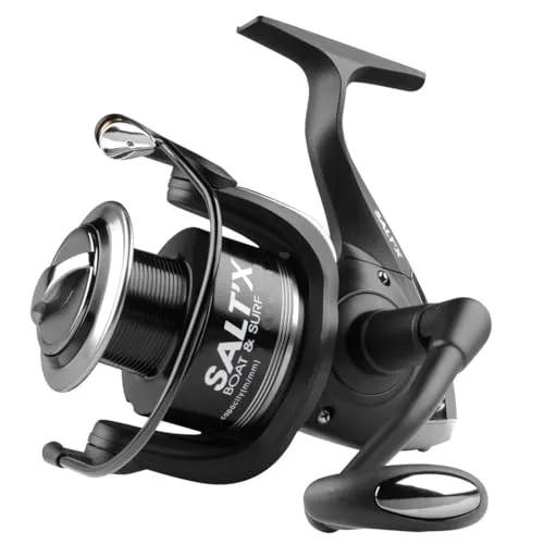 Spro Rolle Salt'X Surf & Boat 7000 - Hochwertige Meeresangelrolle - Angelrolle für Meeresangeln, Größe 7000 mit robustem Aluminium und feinem Multi-Disc Bremssystem für präzises Angeln. Ideal für anspruchsvolle Angler.