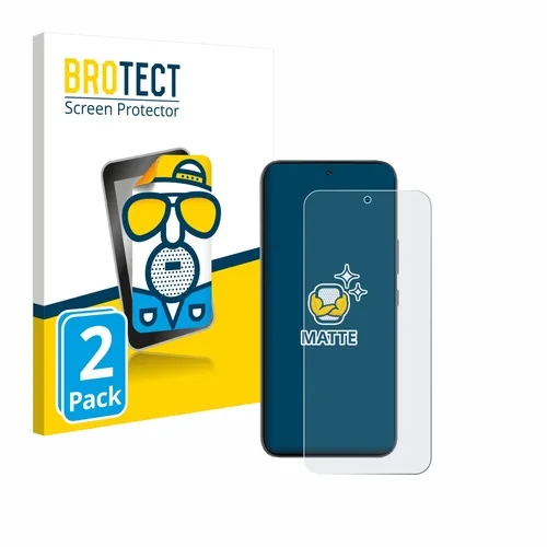 2x Schutzfolie Matt für Infinix GT 30 Pro Displayschutz Antireflektierend