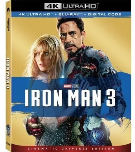 Iron Man 3 [New 4K UHD Blu-ray] With Blu-Ray, 4K Mastering, Collector's Ed, Do