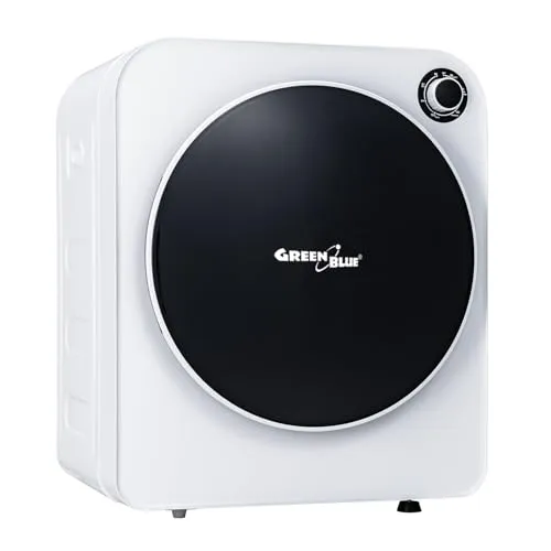 Elektrischer Wäschetrockner GB410 - 5 Programme, 3 kg Kapazität - Trockner mit 5 Programmen für effizientes Trocknen, ideal für kleine Haushalte. Energieeffizienzklasse C und freistehendes Design.