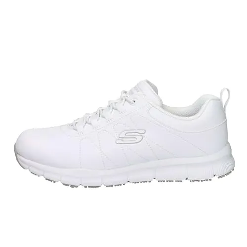 Skechers NAMPA-BEJA Arbeitsschuh weiß 41 - Arbeits- & Schutzkleidung, bequemer und stylischer Arbeitsschuh mit rutschfester Sohle für Sicherheit und Komfort im Job.
