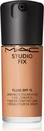 MAC Studio Fix Fluid SPF 15 24H Matte Foundation - Make-up mit 24 Stunden Halt, bietet einen matten Teint und schützt die Haut mit SPF 15. Ideal für einen makellosen Look den ganzen Tag.