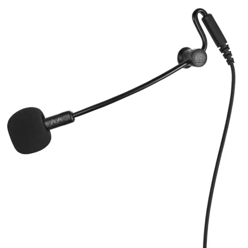 Antlion Audio ModMic Uni 2+ Mikrofon - Hochwertiges Mikrofon mit verbessertem Stummschalter und 3M-Klebstoff. Universeller 3,5-mm-Anschluss und 2 Meter Kabel für flexible Anwendungen.