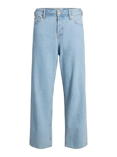 JACK & JONES Herren Jeans JJIALEX JJORIGINAL SBD 304 - Baggy Fit - Blue Denim - Bequeme Baggy-Jeans für Herren in Blue Denim, aus 100% Baumwolle für hohen Tragekomfort. Ideal für lässige Outfits und vielseitig kombinierbar.