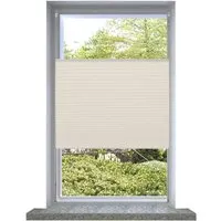 vidaXL Plissee 90x200 cm - Faltrollo für Sichtschutz - Plissee für Fenster und Türen, einfacher Sicht- und Sonnenschutz, montierbar ohne Bohren, individuell verstellbar für optimale Lichtverhältnisse.