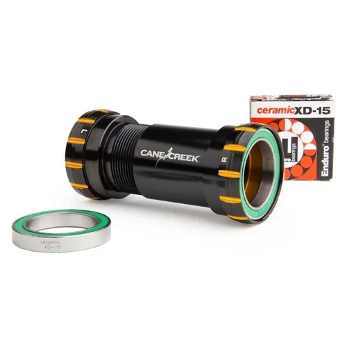 Cane Creek Hellbender 110 BB30 Innenlager, Keramik, 30mm - Hochwertiges Innenlager für Fahrräder, ausgestattet mit langlebigen Keramiklagern für optimale Leistung und weniger Reibung. Ideal für präzise Schaltvorgänge und zuverlässige Fahrten.