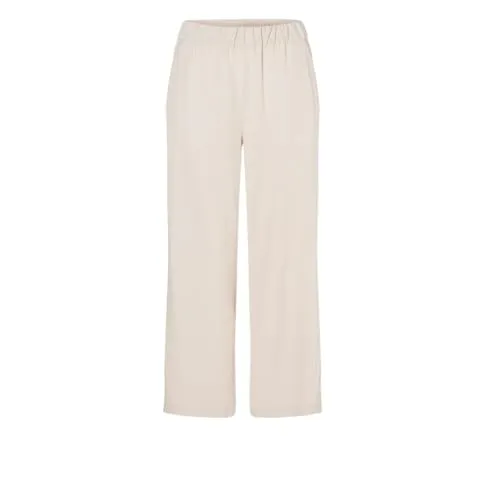 MAC Jeans Culotte Chiara in Beige, Größe 42/OL - Damen-Jeanshose in modischer Culotte-Form, ideal für lässige Styles und bequemes Tragegefühl.