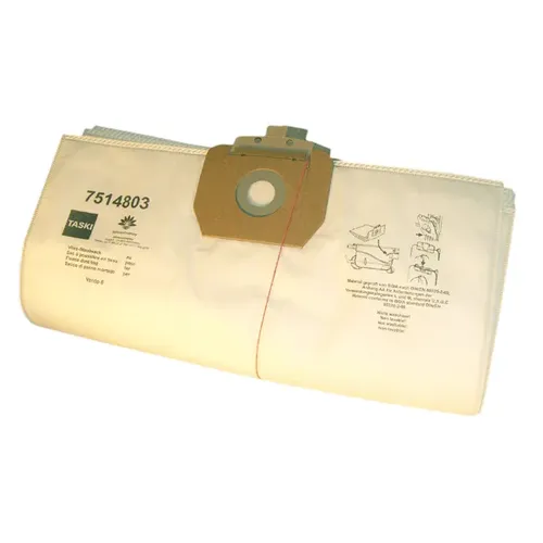 Taski Vlies Staubsaugerbeutel für Vento 8, 10 Stück - Diverse T, 10 Vliesbeutel für optimale Staubaufnahme und bessere Ausfilterung im Vergleich zu Papiertüten. Ideal für hygienische Sauberkeit.