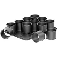 Zenker 12er-Mini-Törtchen-Backblech - Antihaftbeschichtete Cupcake Backform für 12 Mini-Törtchen, kreative Backideen leicht gemacht