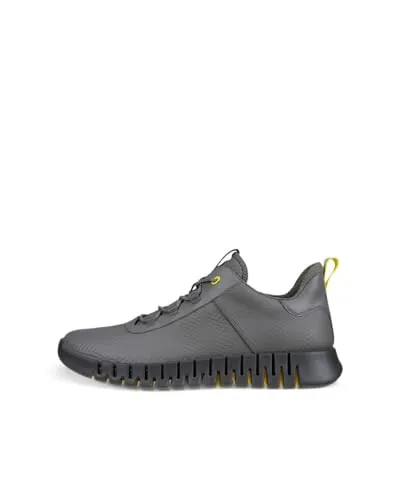 Ecco Gruuv M Herren Sneaker 525274 61067 - Trendiger Halbschuh mit Gummisohle - Der Ecco Gruuv M Herren Sneaker in Grau bietet höchsten Tragekomfort und eine flexible Gummisohle. Ideal für den Alltag, mit elastischer Schnürung und herausnehmbarer Einlage für individuelle Anpassung.