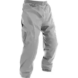 Oxford Rainseal Bright Regenhose - Hellgrau/Schwarz - XL - Vollständig wasserdichte Regenhose mit reflektierenden Details für optimale Sichtbarkeit. Intelligent geschnitten, passt über normale Kleidung und ist ideal für alle Wetterbedingungen. Praktisch und stilvoll für den täglichen Einsatz.