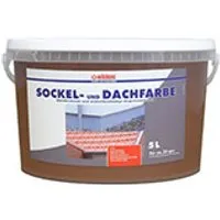 Wilckens® Sockel und Dachfarbe Havanna 5L - Wetterfeste Schutzfarbe - Lacke, ideal für den Außenbereich mit hervorragendem Wetterschutz und langer Haltbarkeit.