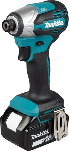 Makita Akku-Schlagschrauber 18V DTD158Z - Kompakt und Leistungsstark - Der Makita DTD158Z Akku-Schlagschrauber 18V (ohne Akku, ohne Ladegerät) überzeugt durch seine kompakte Bauweise und ein starkes Drehmoment von 170 Nm. Ideal für präzises Arbeiten in engen Räumen.