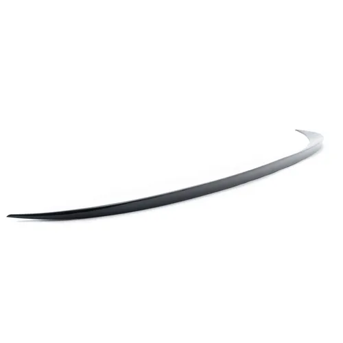 Heck Spoiler Lippe hinten schwarz glanz SLIM ABE für BMW 3er E90 - Heckspoiler & -flügel, elegante schwarze Glanzoberfläche für sportlichen Look und verbesserte Aerodynamik, ideal für Tuning-Fans.