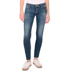 Le Temps Des Cerises Bequeme Jeans PULPC - Eng anliegend in Blau Größe 30 - Hochwertige Jeans aus 94% Baumwolle, mit elastischem Anteil für optimalen Tragekomfort. Eng anliegender Schnitt und klassischer Knopfverschluss für stilvolle Looks.