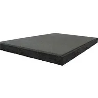 Beton Terrassenplatte anthrazit mit Fase 60 cm x 40 cm x 4 cm - Gehwegplatten & -steine, hochwertige Betonplatte in stilvollem Anthrazit, perfekt für eine moderne Terrasse oder Gehwege.