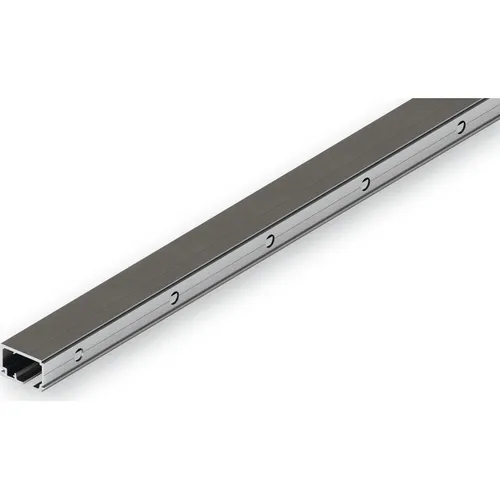 Laufschiene aus Aluminium, eloxiert und gelocht - Sonstiger Werkstattbedarf: Hawa Porta 60/100 HC/HMD Laufschiene, langlebig und korrosionsbeständig, ideal für individuelle Anwendungen mit einer Länge von 2500 mm.
