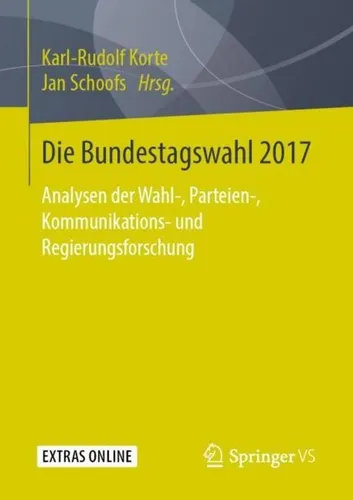 Springer Die Bundestagswahl 2017 - Fachbuch über politische Entwicklungen - Fachbuch zur Bundestagswahl 2017, bietet tiefgehende Analysen und Einblicke in politische Trends und Wahlen, ideal für Studierende und Interessierte.