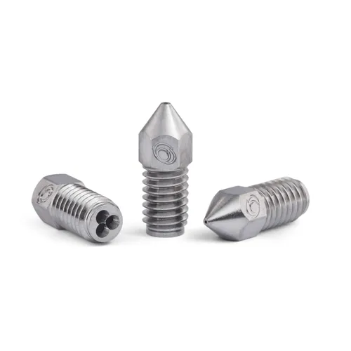 Bondtech CHT Spider Coated Brass Nozzle 0.60 mm - Zubehör für 3D-Drucker mit optimierter Schmelzkapazität und bis zu 65% höherer Durchflussrate für schnellere Drucke. Kompatibel mit zahlreichen Creality Modellen.
