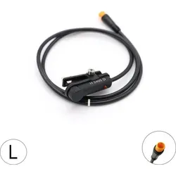 windmeile | PAS KM-DH SSP Sensor Pedalsensor, Waterproof 3-Pin Julet Links, PAS Sensor, PAS Systemassistent, E-Bike Elektro Fahrrad Pedelec 24V/36V... - Schwarz
