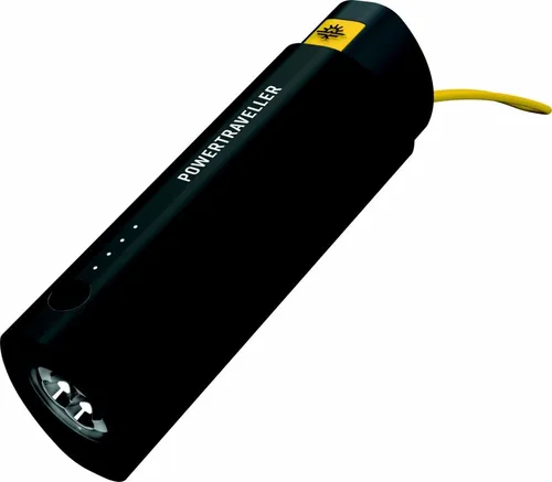 Powertraveller Merlin 15 Powerbank - Ultraleichte und robuste Powerbank mit integrierter Taschenlampe, ideal für Outdoor-Abenteuer und Reisen.