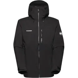 Mammut Alto Guide HS Hooded Jacket 3XL - Schwarz - Funktionsjacke aus atmungsaktivem, wasserdichtem DRY Tour Material, ideal für Bergsportabenteuer. Mit helmtauglicher Kapuze und leicht zugänglichen Taschen für optimalen Komfort.