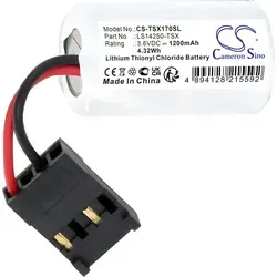TECHTEK Akku Kompatibel mit [Schneider] NUM 1020, NUM 1040, NUM 1060, TSX17, TSX17 Micro, TSX17-10, TSX17-20 Ersetzt LS14250-TSX, für TSX17-ACC1