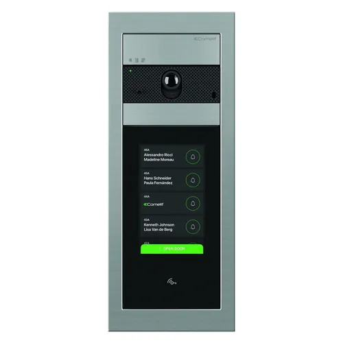 Comelit UT1090 Türstation Ultra Touch - Haus-Alarmanlagen: Die elegante Unterputz-Türstation mit Touchmodul bietet höchste Benutzerfreundlichkeit und ist ideal für SB-Systeme.
