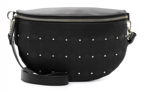 Tamaris Umhängetasche Madeline - Elegante Umhängetasche mit RFID Blocker-Schutz, geräumigem Hauptfach und auffälligem Rauten-Muster. Ideal für stilvolle Auftritte und einen organisierten Alltag.