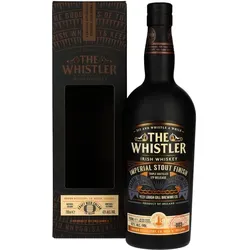The Whistler Irish Whiskey Imperial Stout Finish 43% Vol. 0,7l in Geschenkbox - Entdecken Sie den The Whistler Irish Whiskey Imperial Stout Finish 43% Vol. 0,7 l in edler Geschenkbox. Diese besondere Edition begeistert mit einzigartigen Aromen und ist ideal für Whiskeyliebhaber.