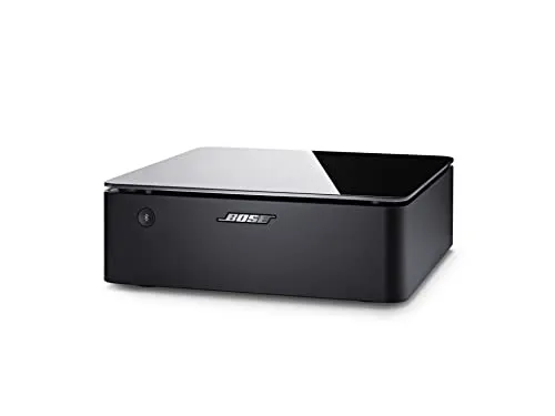 Bose Music Amplifier Audioverstärker für Passivlautsprecher schwarz - Verstärker mit 125 W Ausgangsleistung, App-Steuerung und Bluetooth-Streaming für ein beeindruckendes Klangerlebnis.